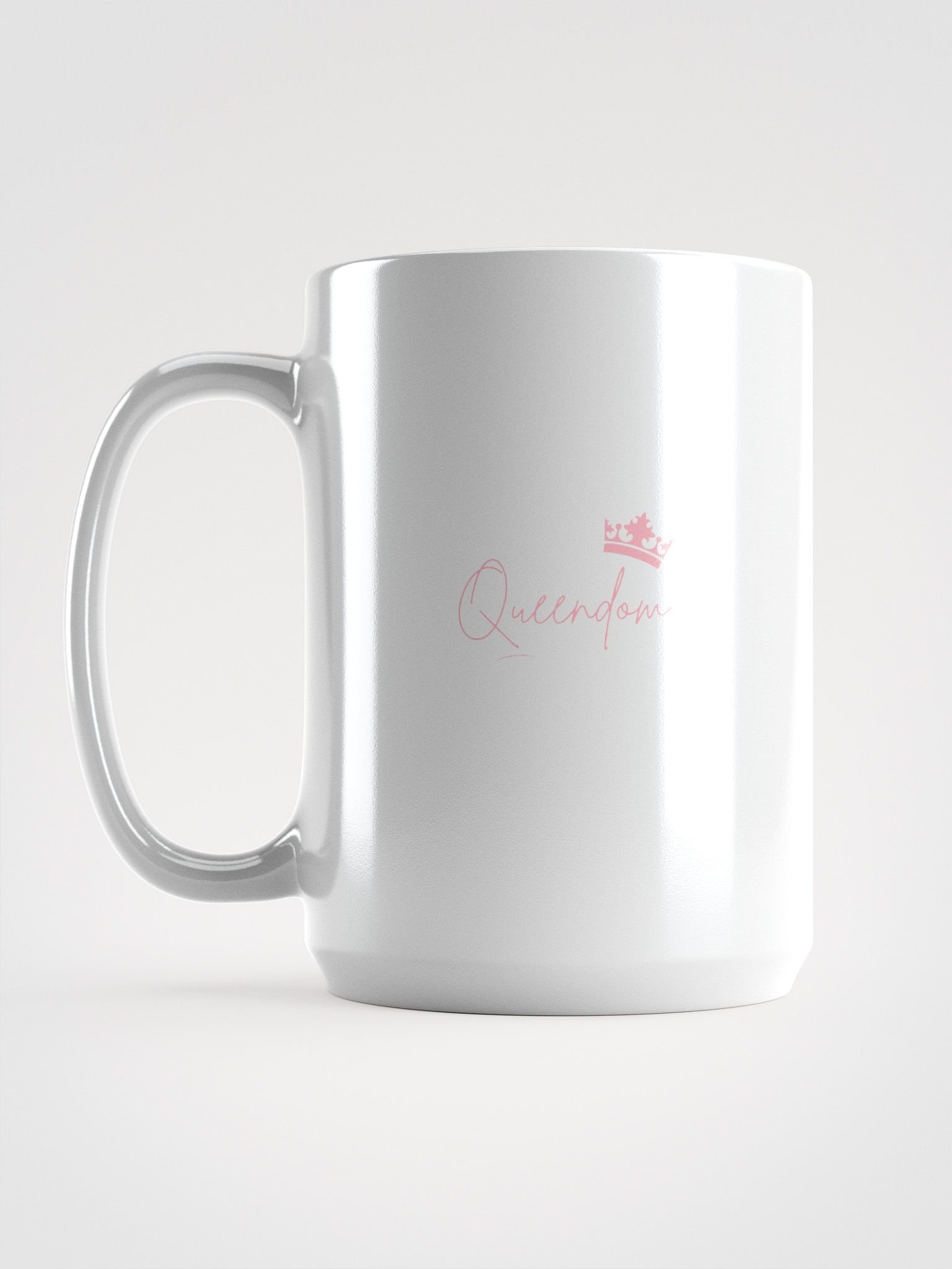 Queendom White Glossy Mug product image (1)