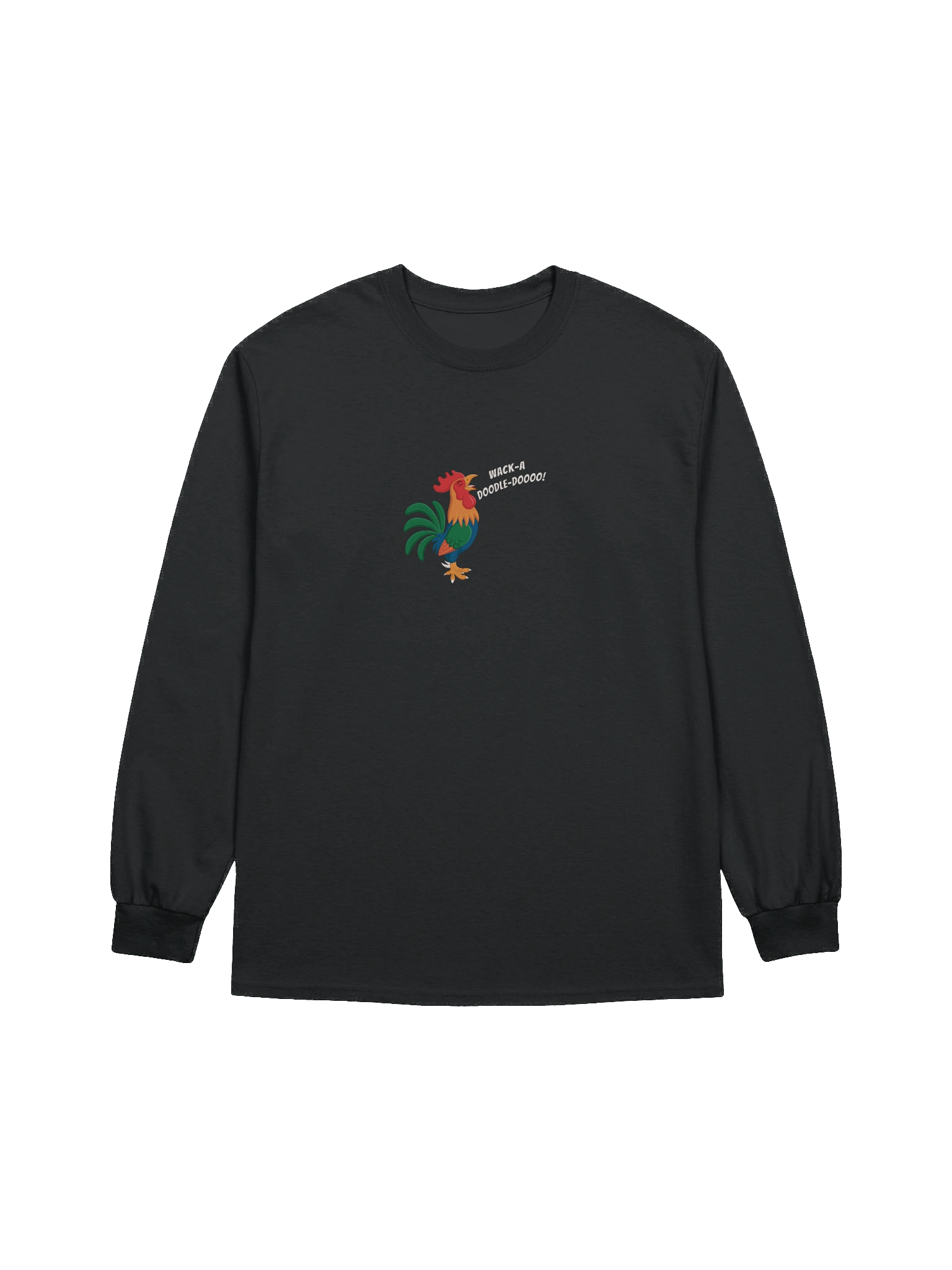 Whackadoodle Long Sleeve T Shirt Unisex Sizing Dark Colors product image (1)