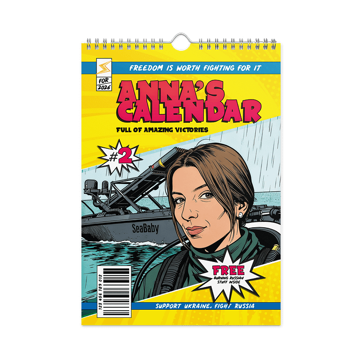 Anna's Calendar 2026 (MON or SUN Edition) product image (1)