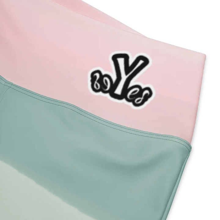 YesYes Pastel Flare Leggings product image (1)