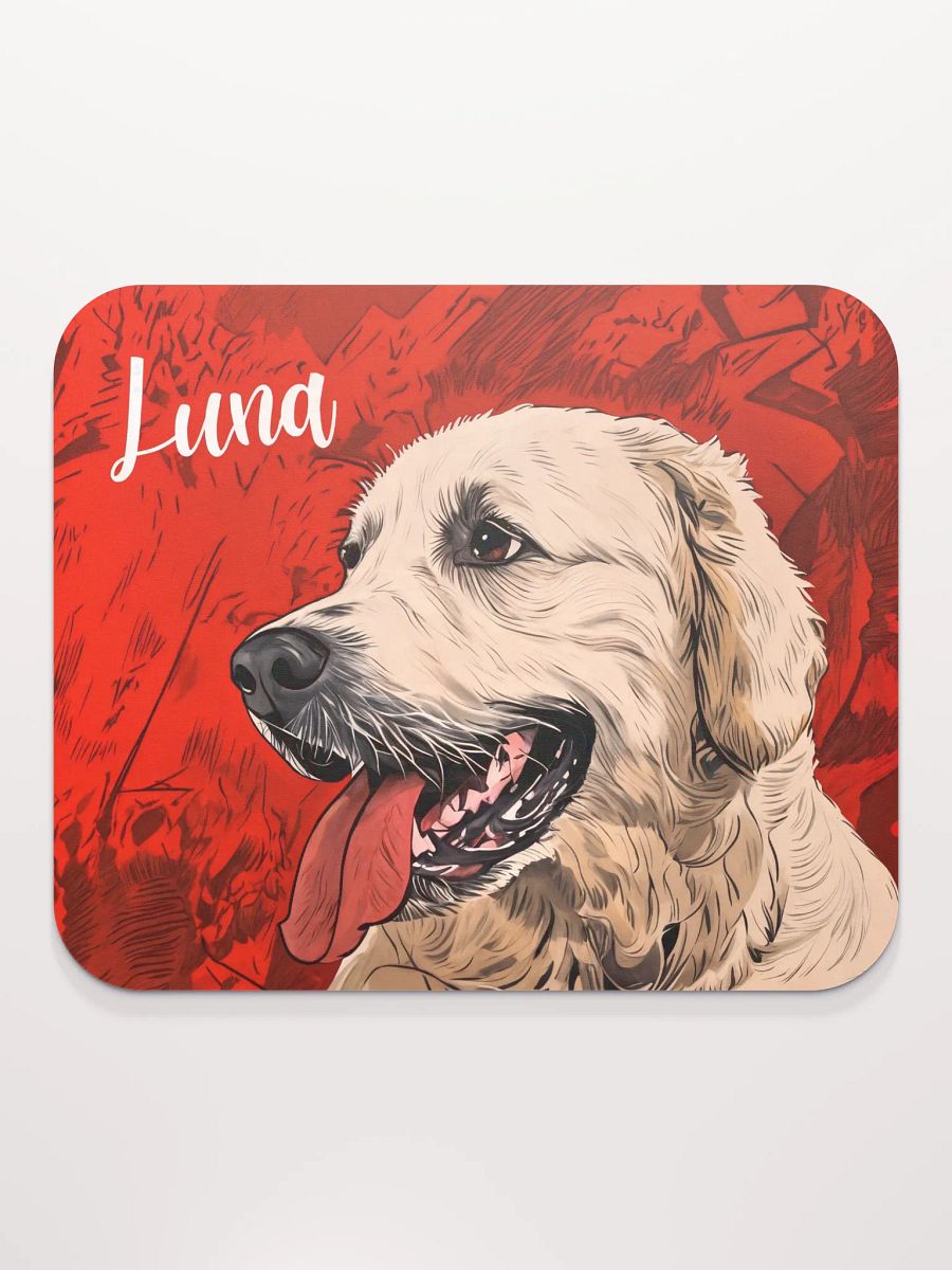 YOUR BEST FRIEND! / CLASSIC MOUSE PAD WITH PERSONALIZED NAME product image (4)