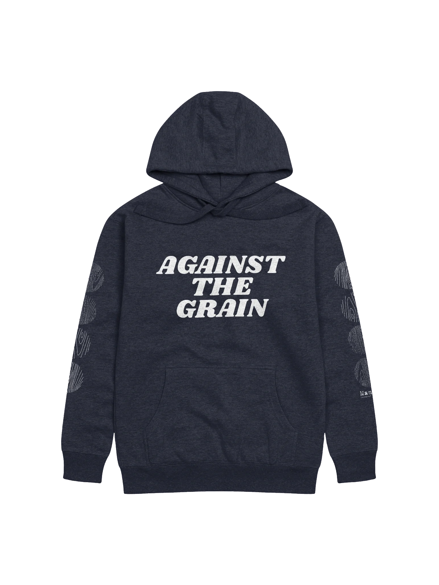 Against the Grain Sleeves Pullover Hoodie product image (1)