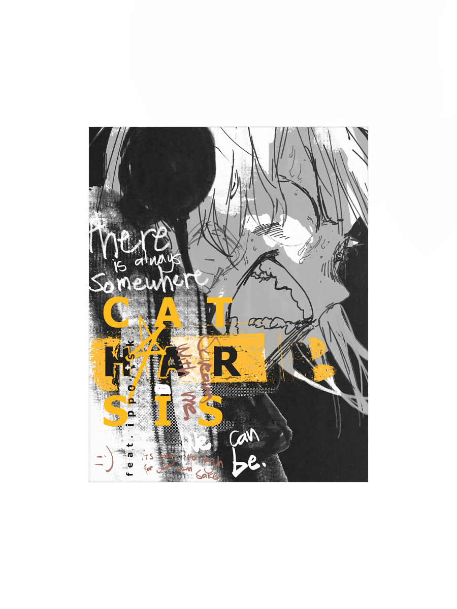 Catharsis x ippo.tsk Poster product image (1)