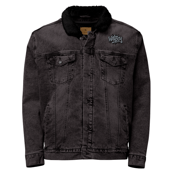 WAVBOY Sherpa-Lined Denim Jacket product image (1)