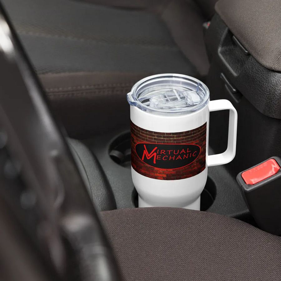 Wraparound wall neon Virtual Mechanic Travel Mug product image (7)