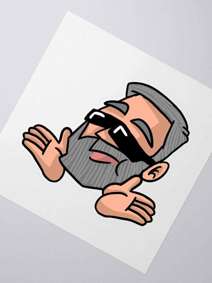 OMG Shrug Emote Sticker product image (2)
