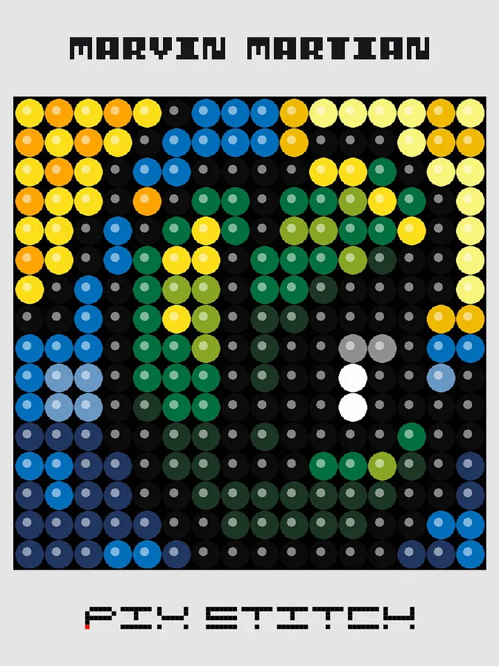 Marvin Martian Pixel Art product image (1)