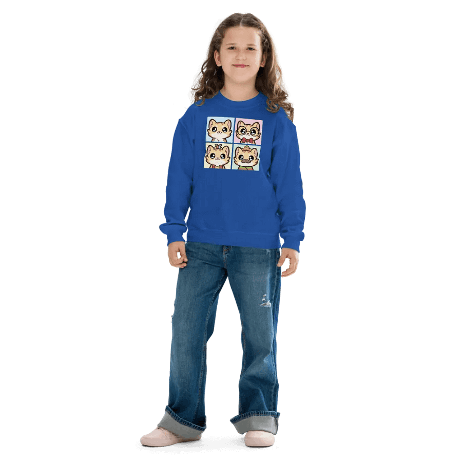 Toti Badges Youth Sweatshirt product image (6)