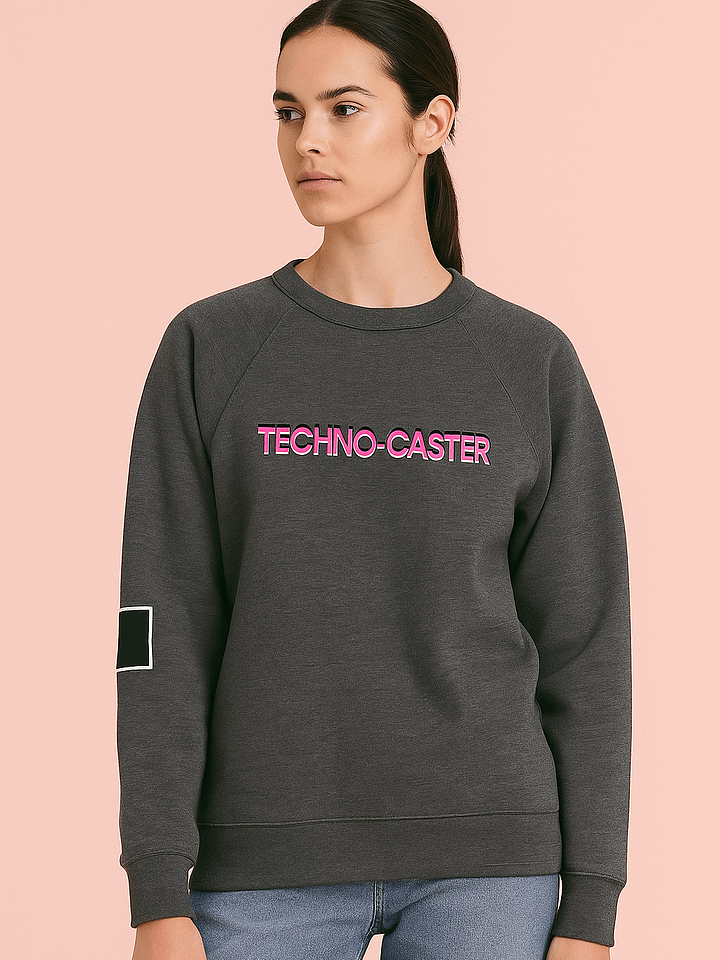 TECHNO-CASTER - Unisex Fleece Raglan Sweatshirt product image (1)
