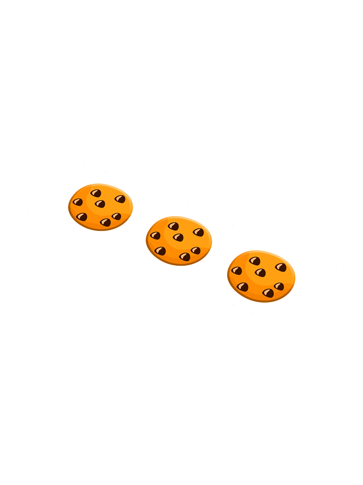 Three Cookie Emoji Sticker product image (1)