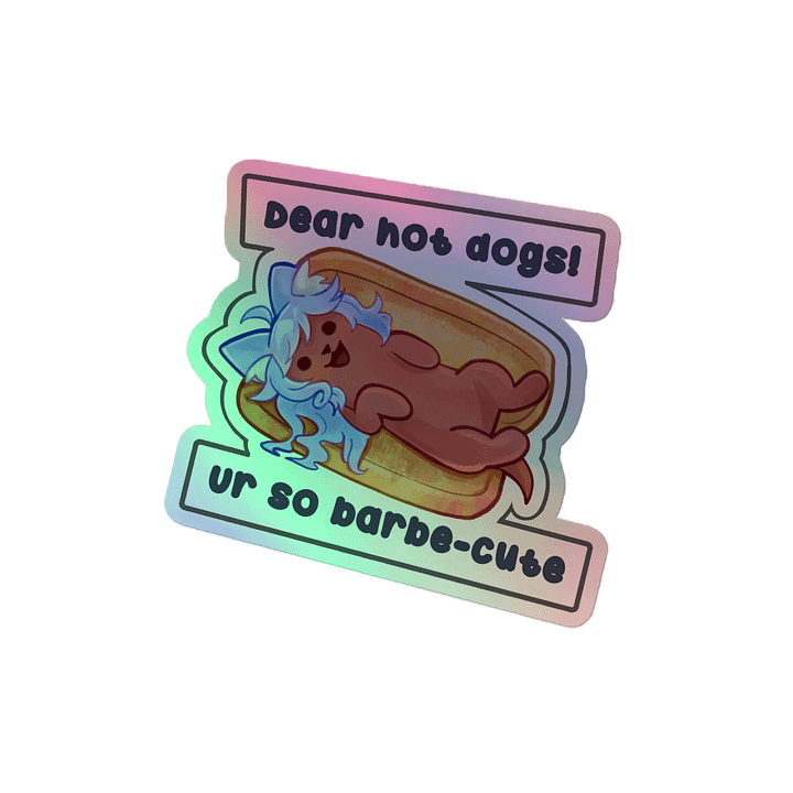SpectralDog - Barbe-cute Sticker product image (2)