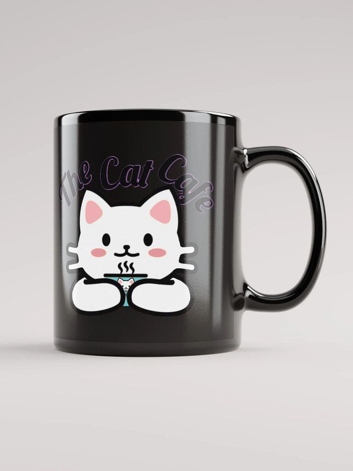 Black Edition The Cat Cafe Mug product image (1)