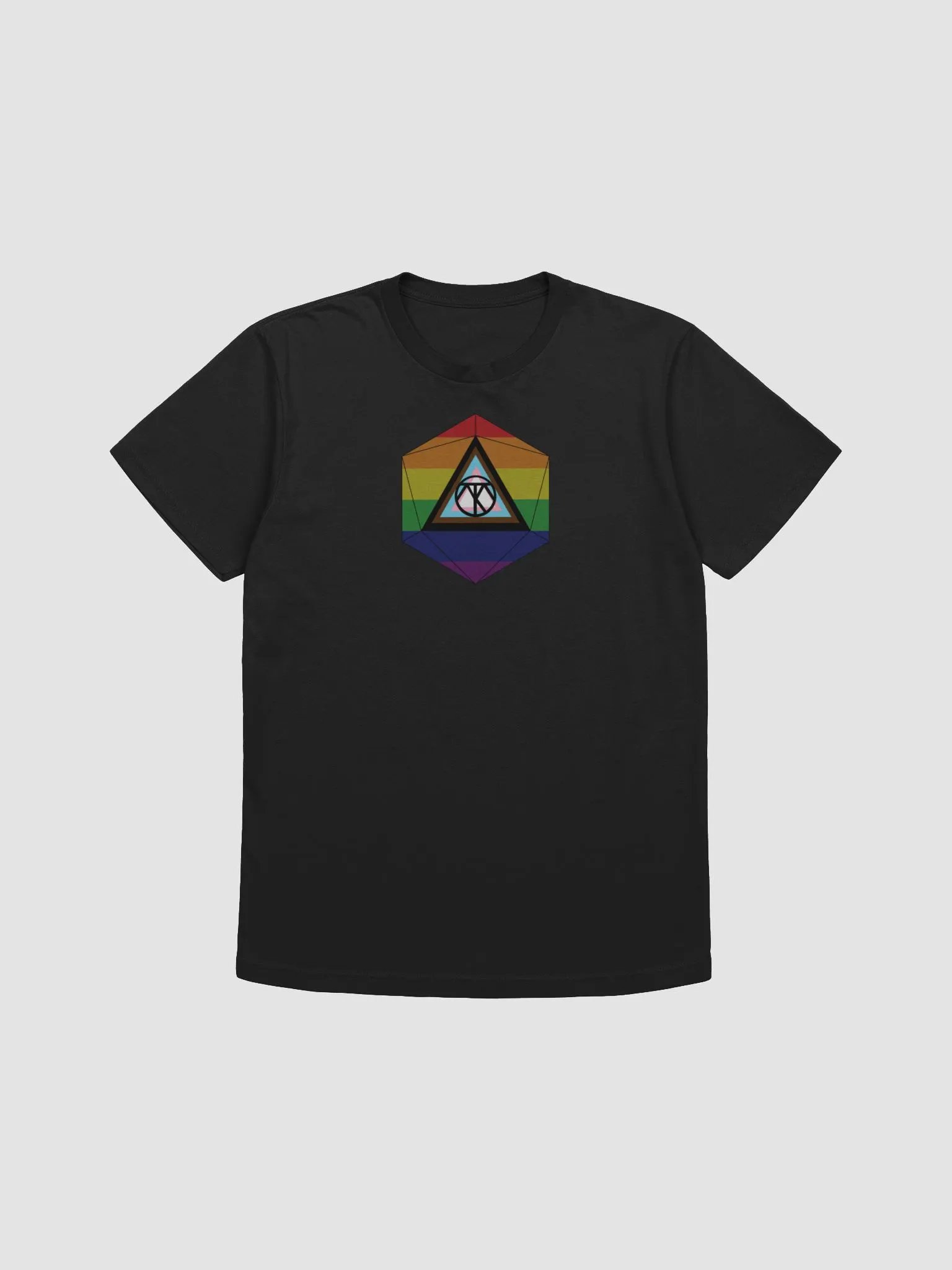 ThatoneRainbowD20 T-shirt product image (4)