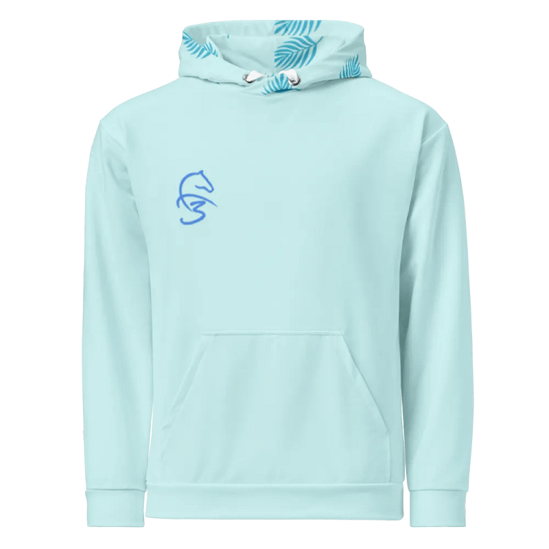 F3 Leave Unisex Hoodie ( Blue )