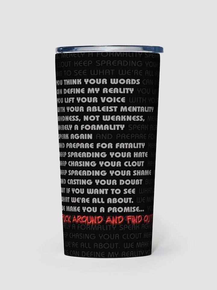 FAAFO Tumbler product image (1)