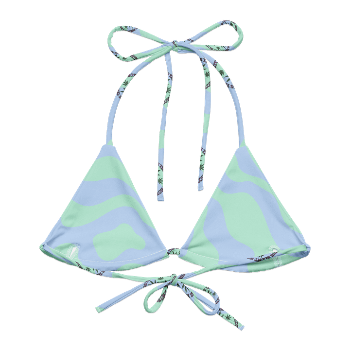 'PASS THE BLUNT HOTTIE' Cannabis Bikini Top product image (1)