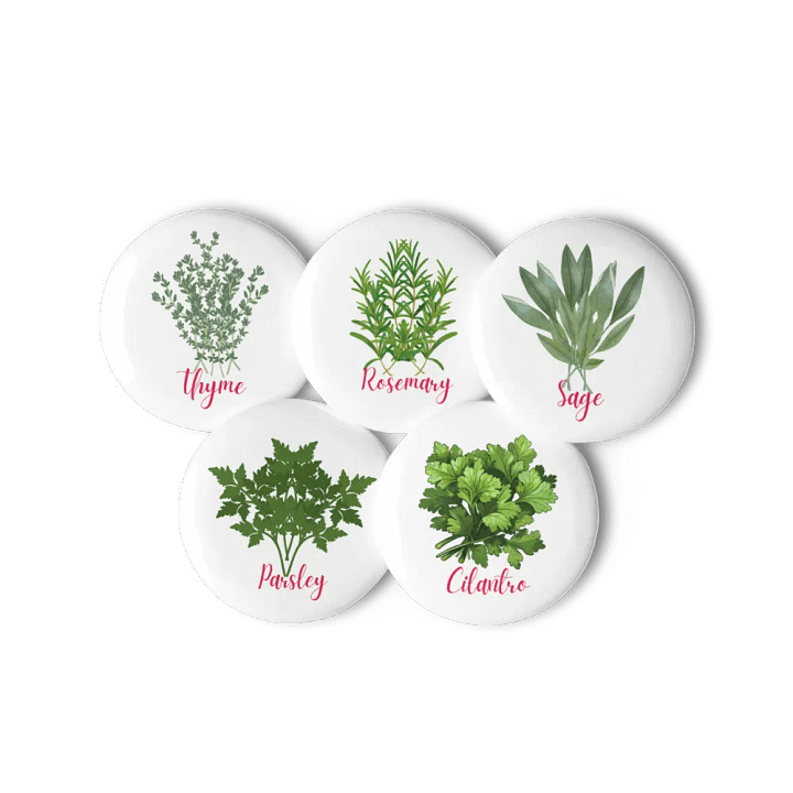 Herb Gardening Pins Set of 5 product image (1)