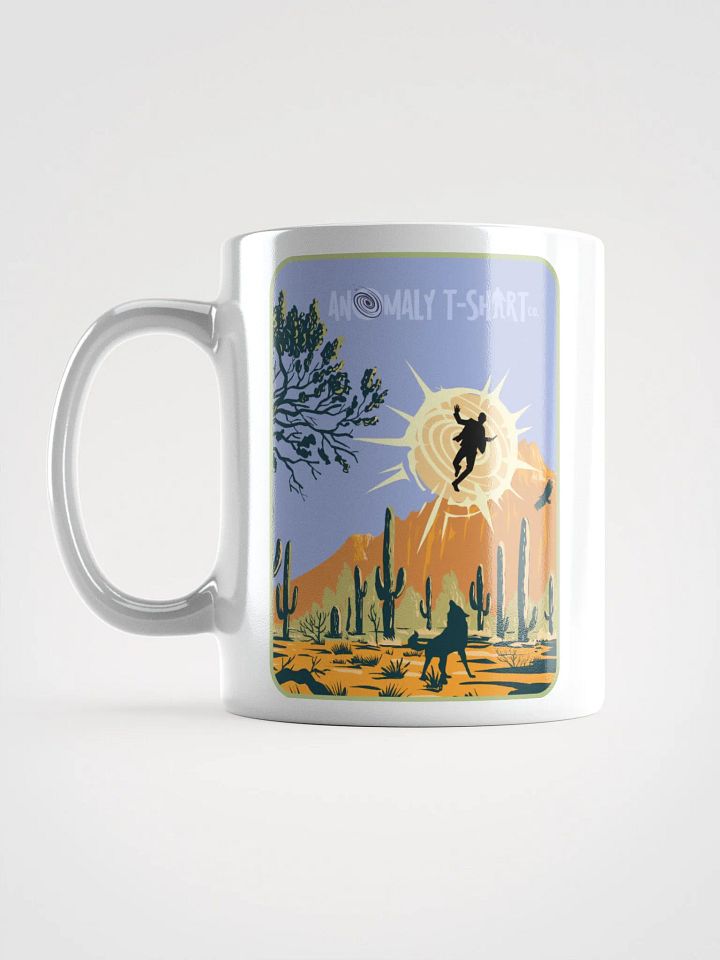 Desert Wormhole White Mug product image (2)