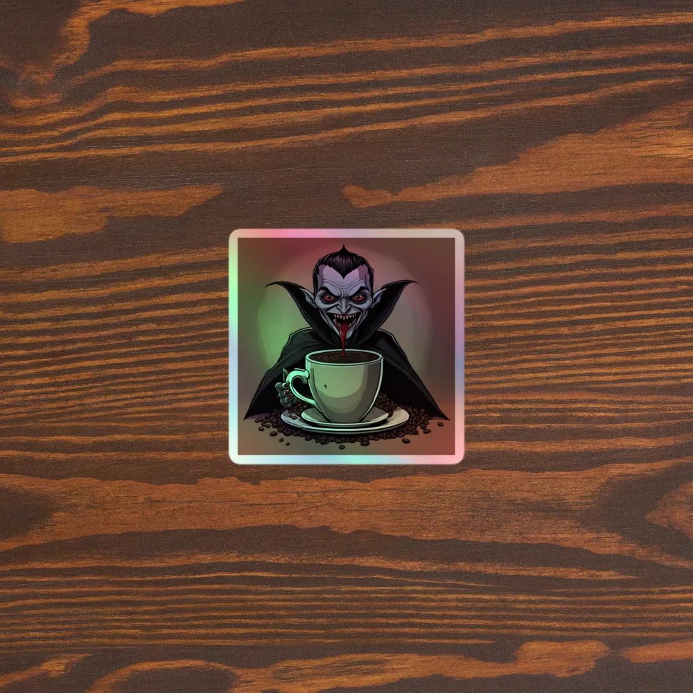 Vampire Brew Holographic Sticker Sheet product image (5)