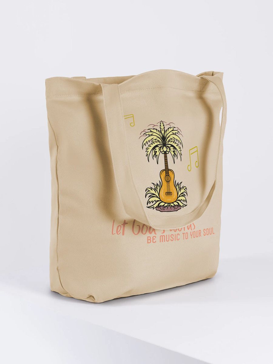 God's Soulful Serenade Palm Tree Tote product image (4)