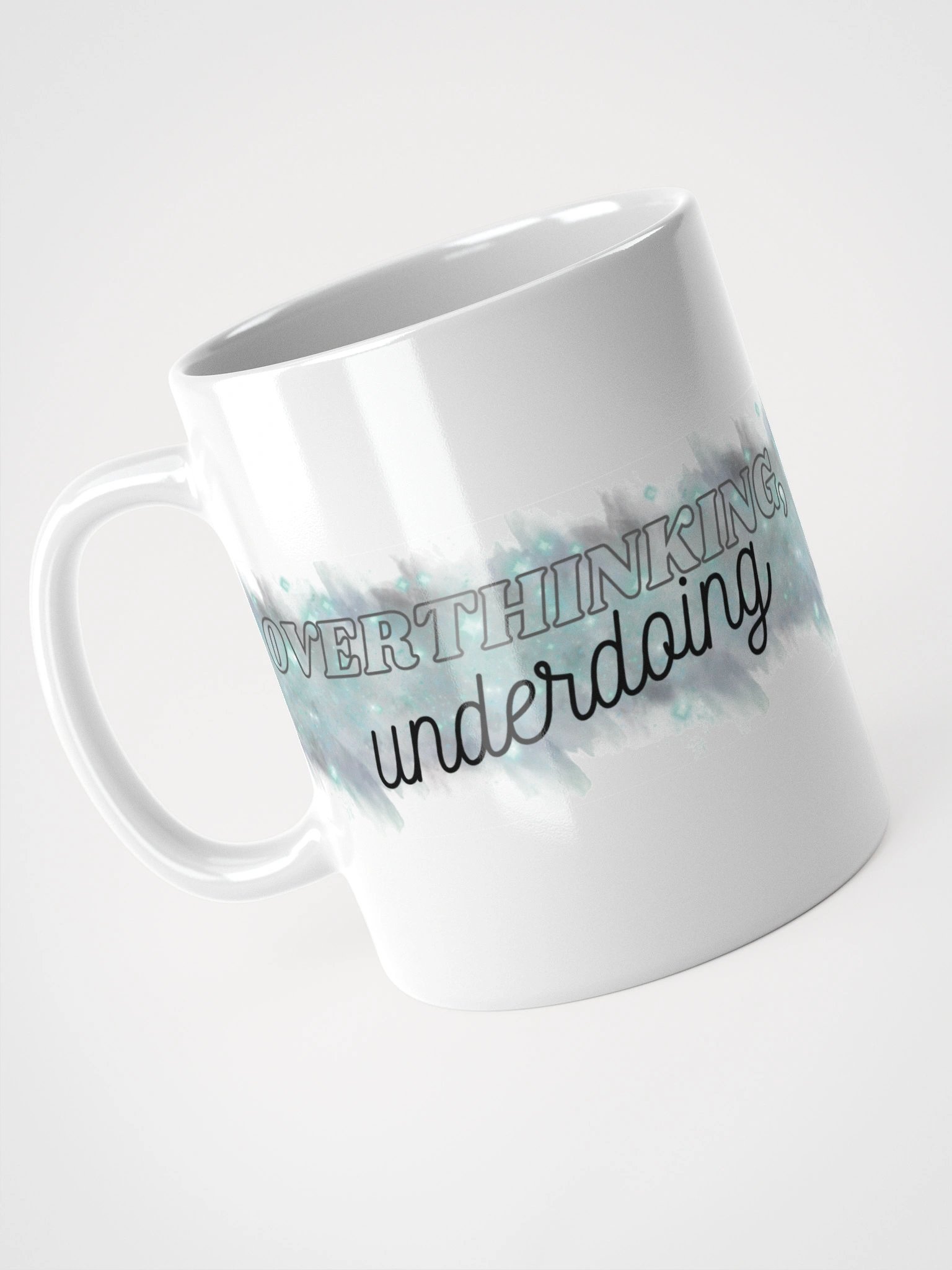 Overthinking, Underdoing mug product image (3)