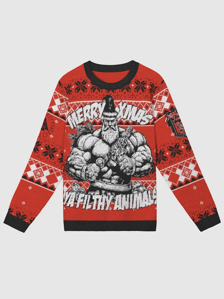 DarkAlpha's UGLY Sweater, Merry Xmas Ya Filthy Animals! product image (1)