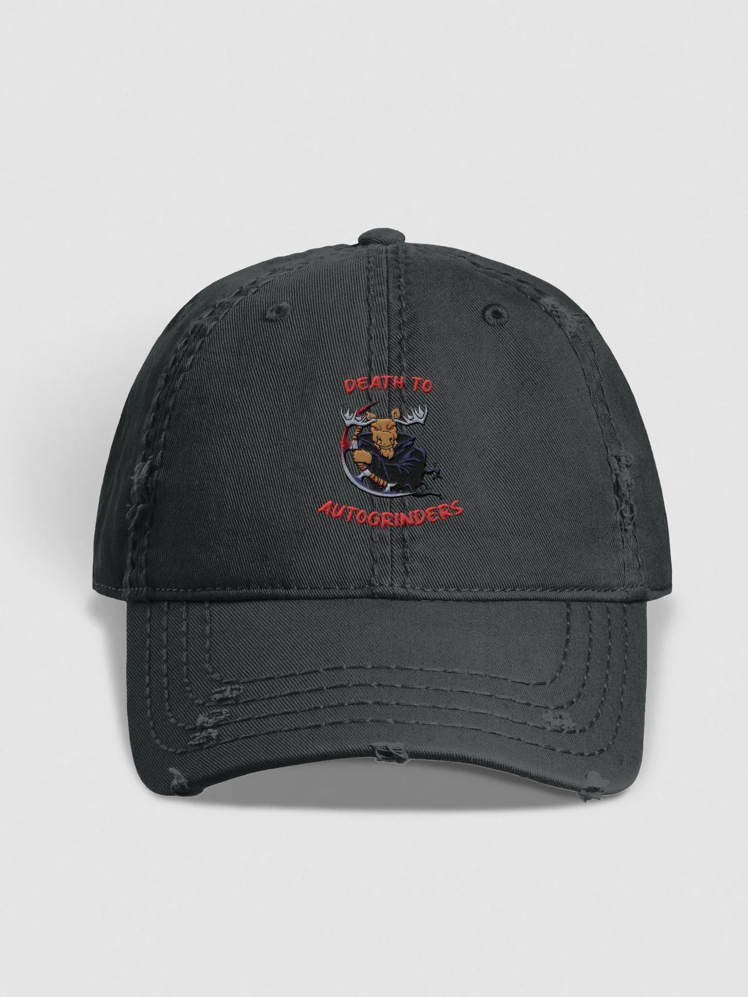Death To Autogrinders Hat Embroidered product image (1)
