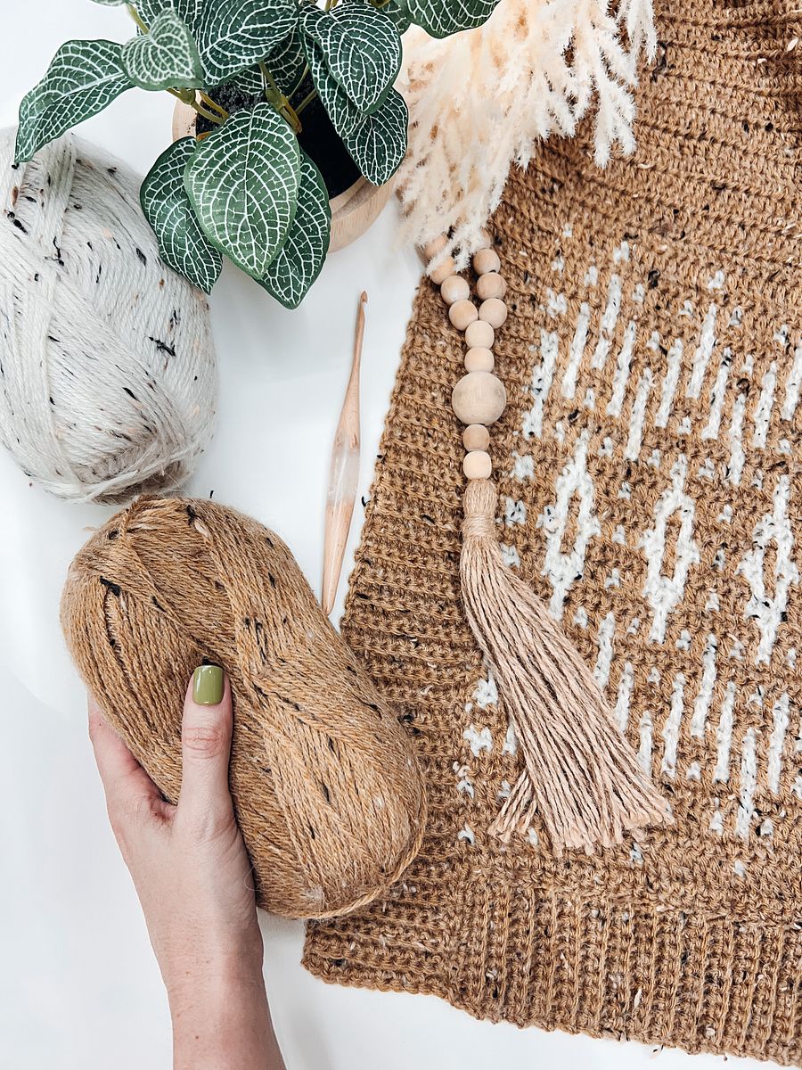 Wish Upon A Star Crochet Cardigan - Learn to Crochet an Easy Mosaic Cardigan product image (6)