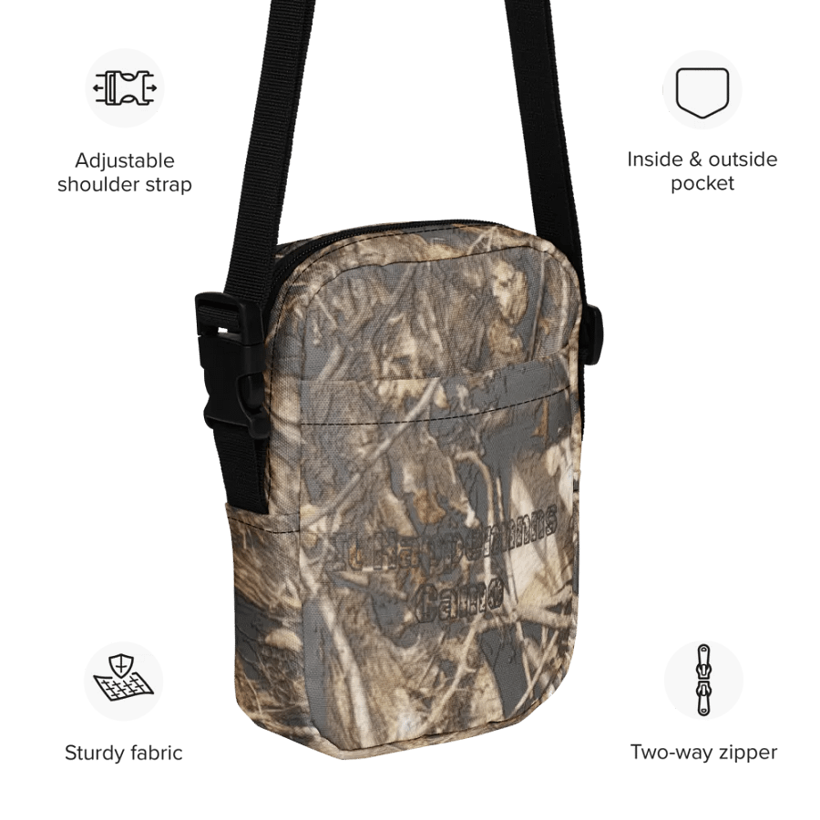 Utility Crossbody Bag - Dead Split - It Happennnns Camo product image (11)