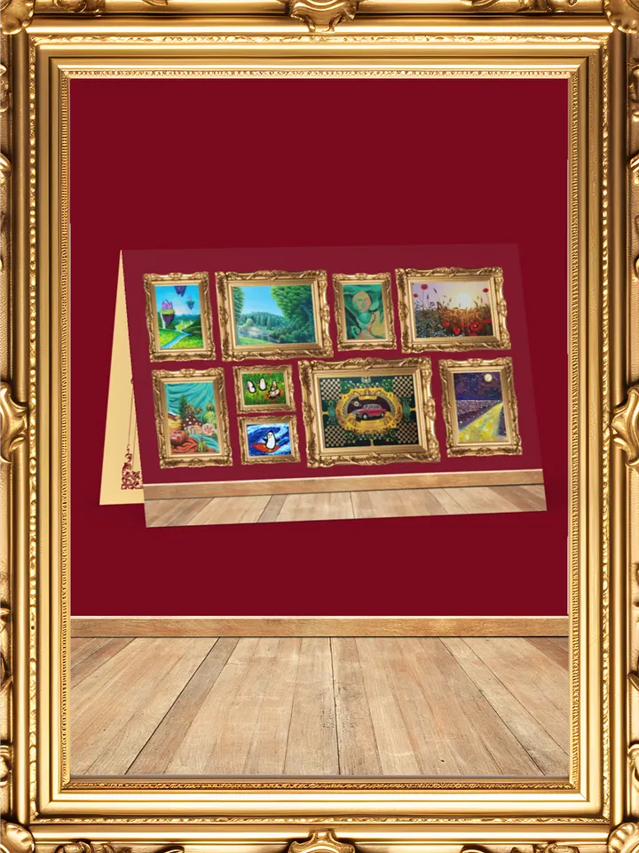 Golden Gallery Collection Greeting Card product image (1)