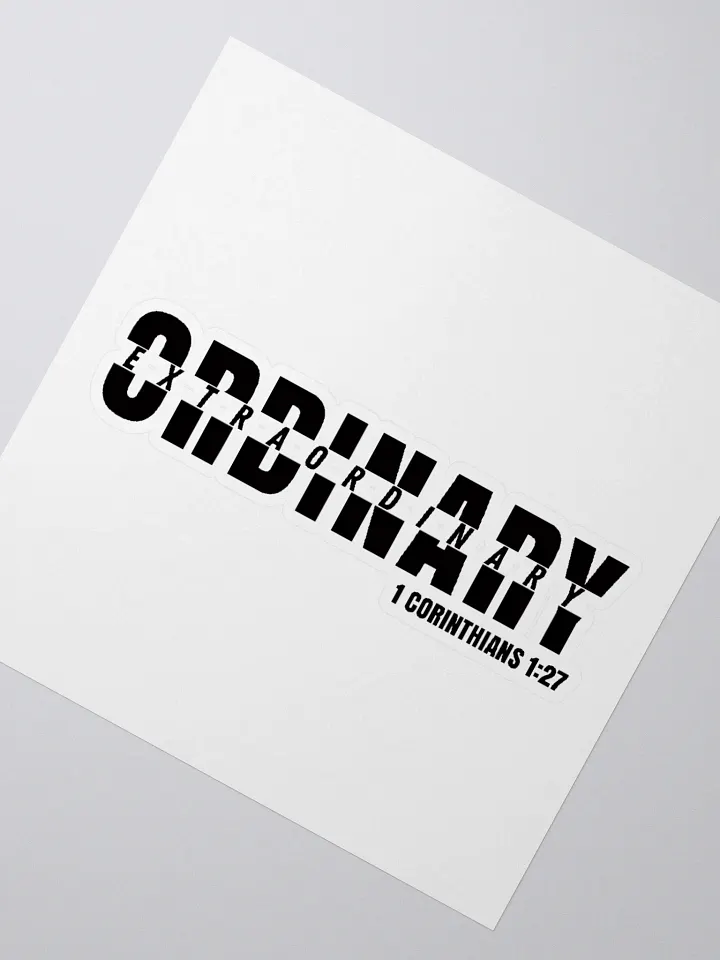 Ordinary Sticker product image (2)