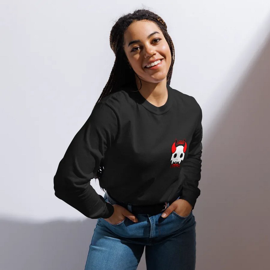 Devil Liquid Bones Long Sleeve Shirt product image (12)