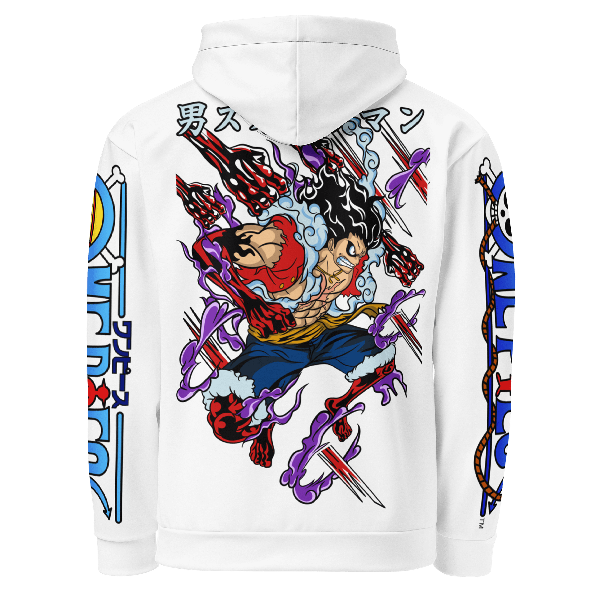 Gear 4 s-man Straw Hat All-Over Hoodie product image (5)