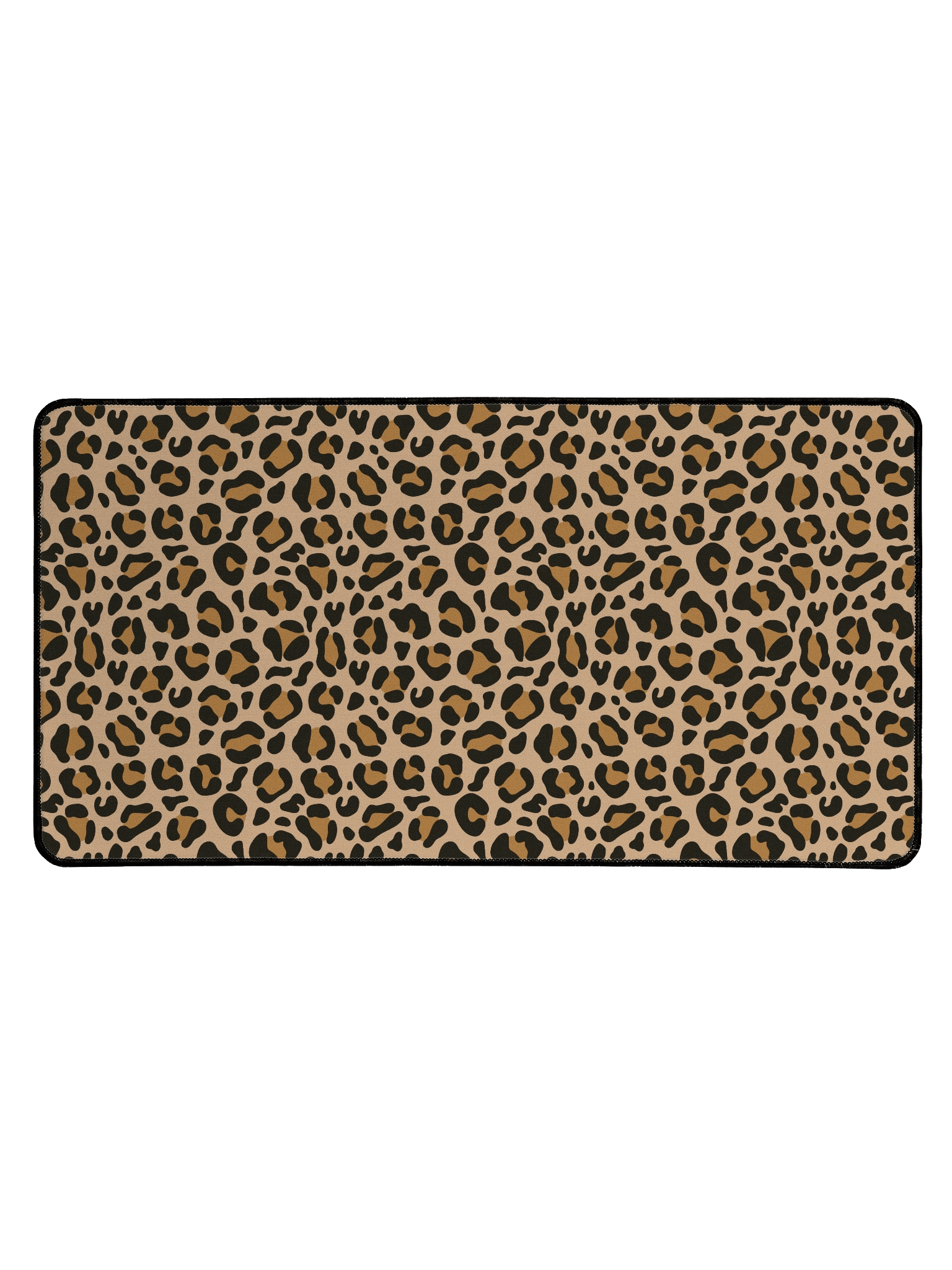 Stylish Custom Leopard Print Desk Mat for Your Workspace product image (1)