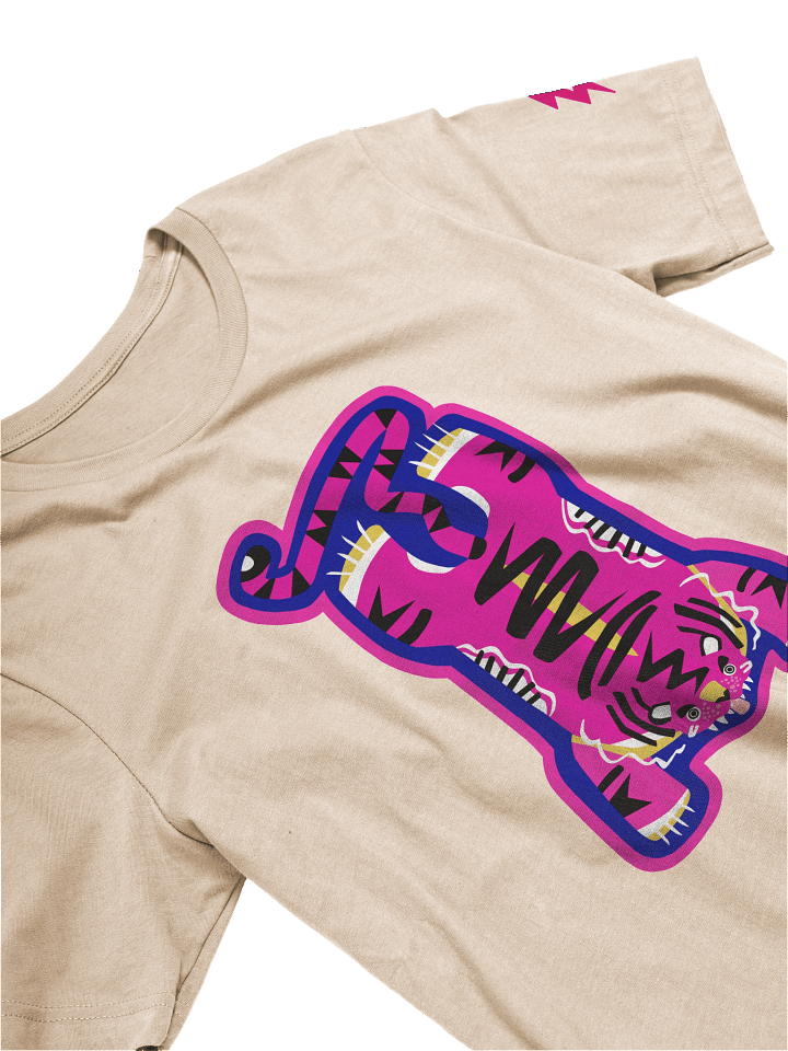 Pink and Blue Tiger - T-Shirt product image (90)