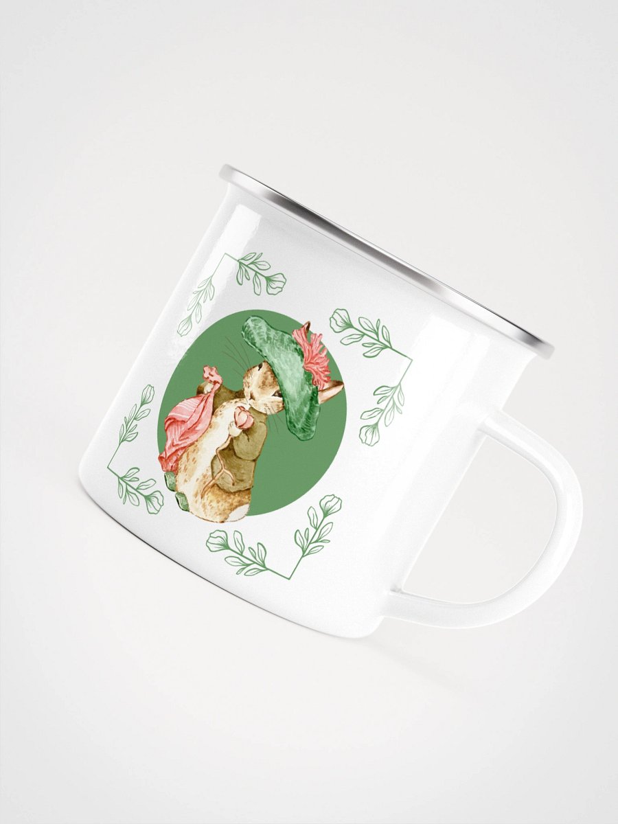 Whimsical Rabbit Adventure Enamel Mug product image (5)