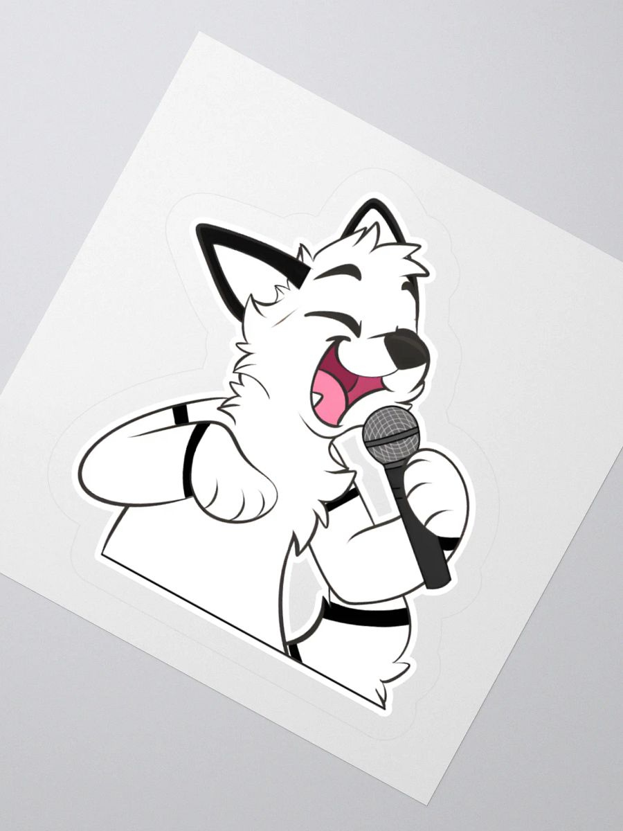 Bolt Singing Kiss Cut Stickers product image (4)