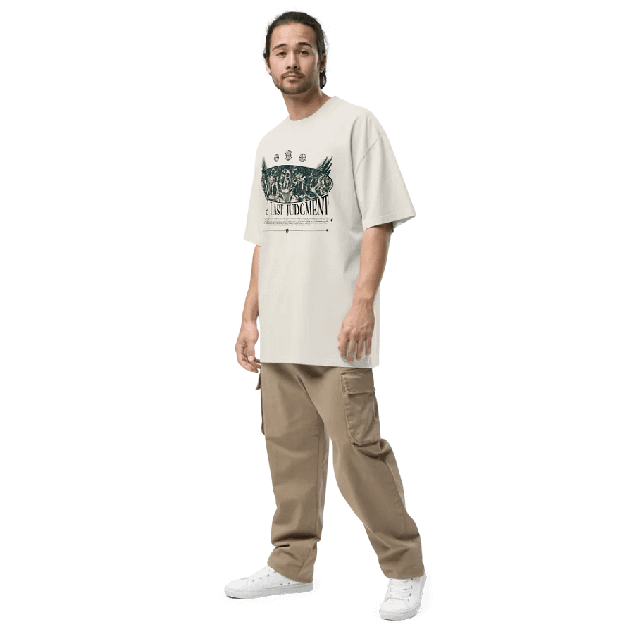 Judgment Day - BUIII Remix Premium Oversized Faded T-Shirt product image (5)