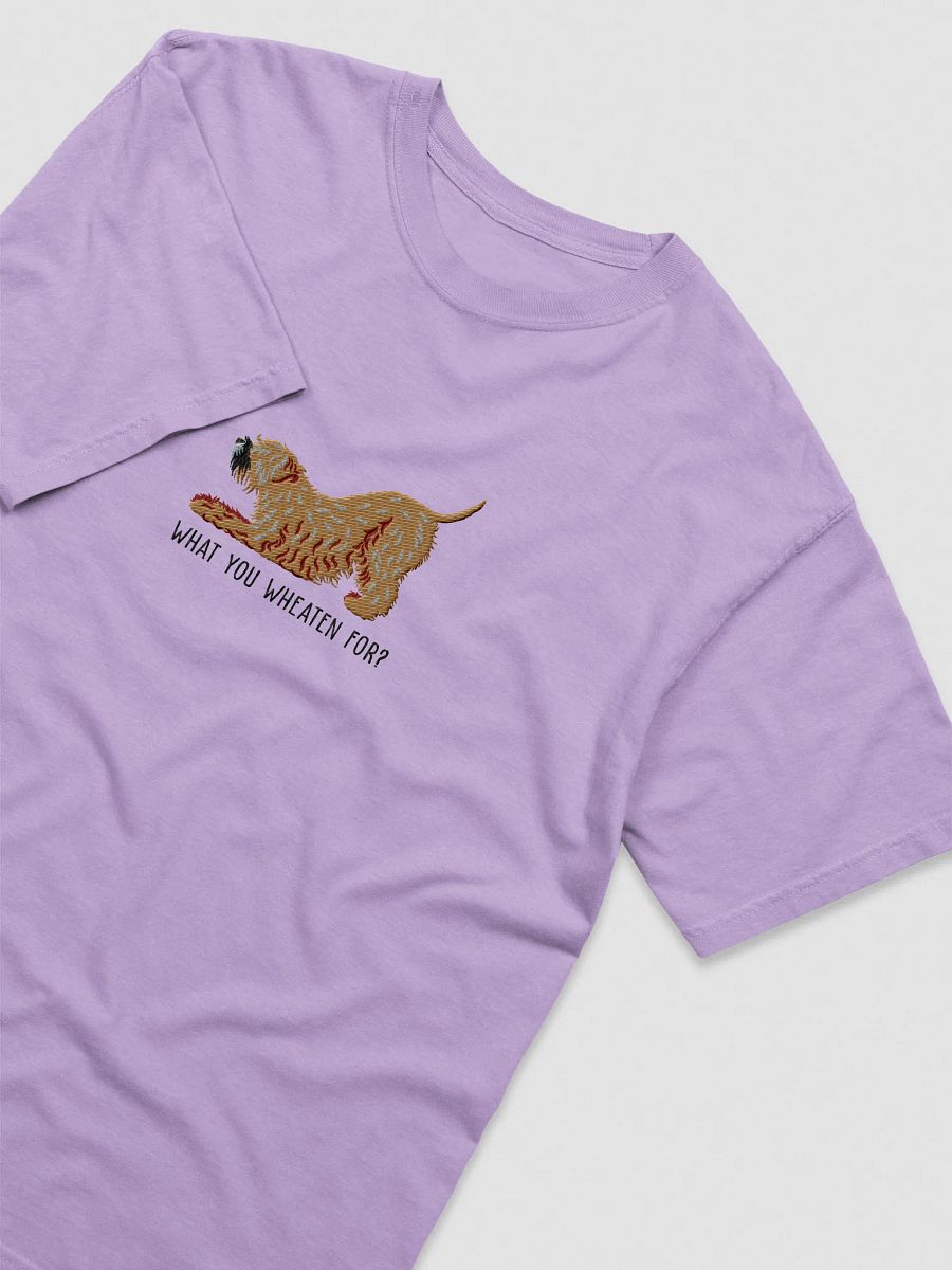 What You Wheaten For? T-Shirt(Embroidered) of a Wheaten Terrier(2) product image (27)