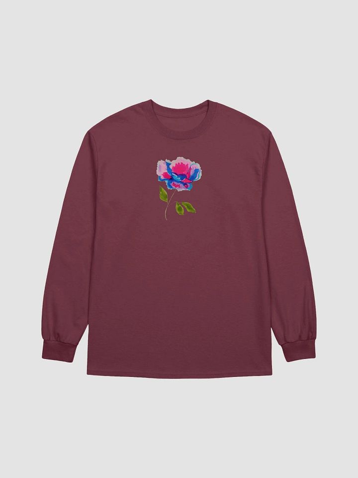 Flower Watercolour Long Sleeve T-Shirt product image (2)