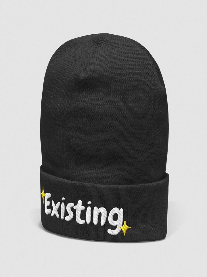 Existing Beanie | White Lettering product image (2)