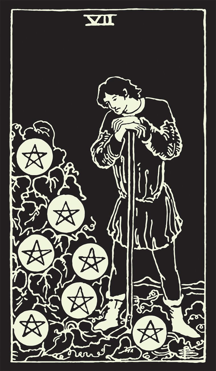The Glow in The Dark Tarot Deck aka "The Goth Deck" product image (4)