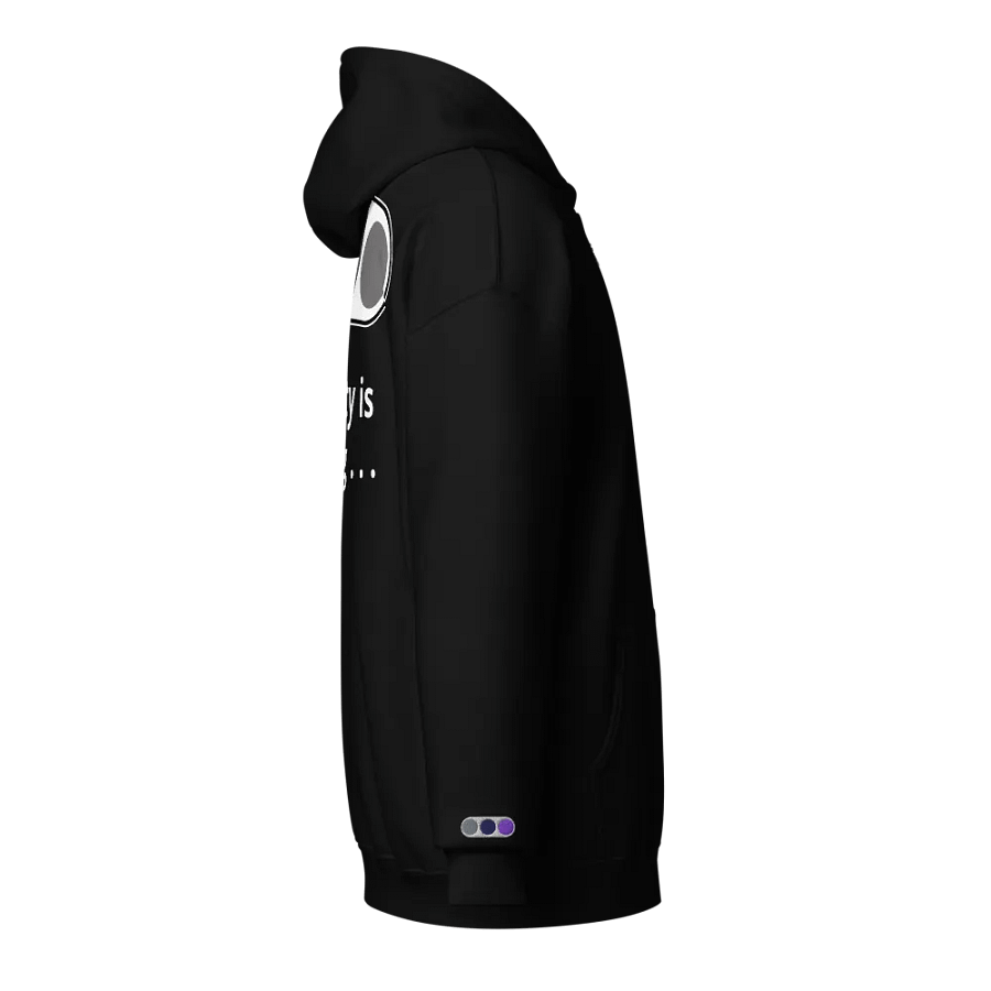Anxiety is typing zip-up hoodie product image (3)