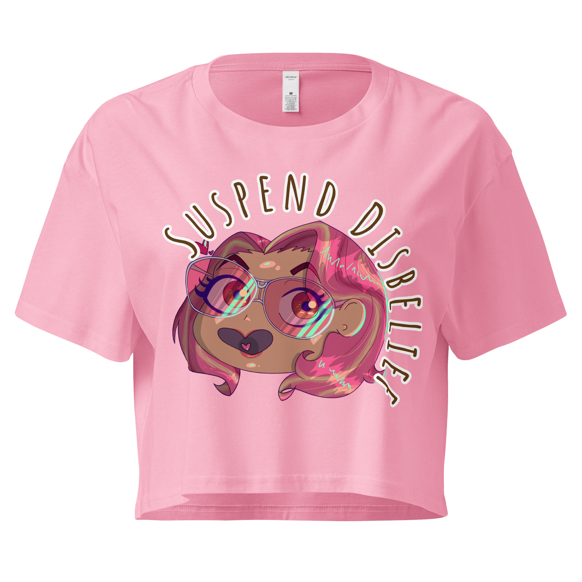 Glasses Chic Crop Top product image (1)