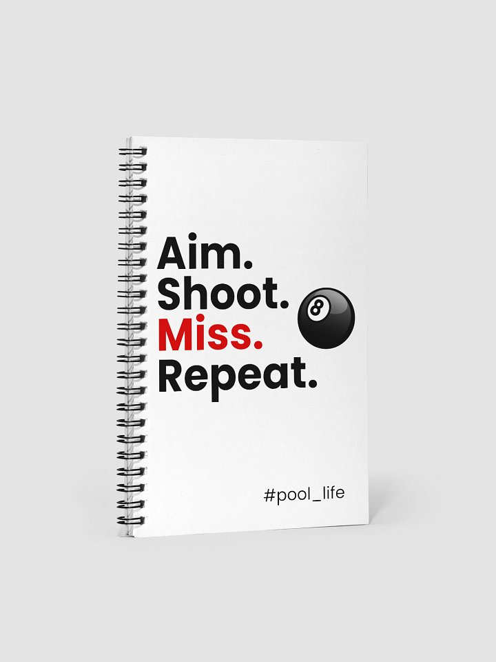 8-ball Pool Life Notebook product image (1)