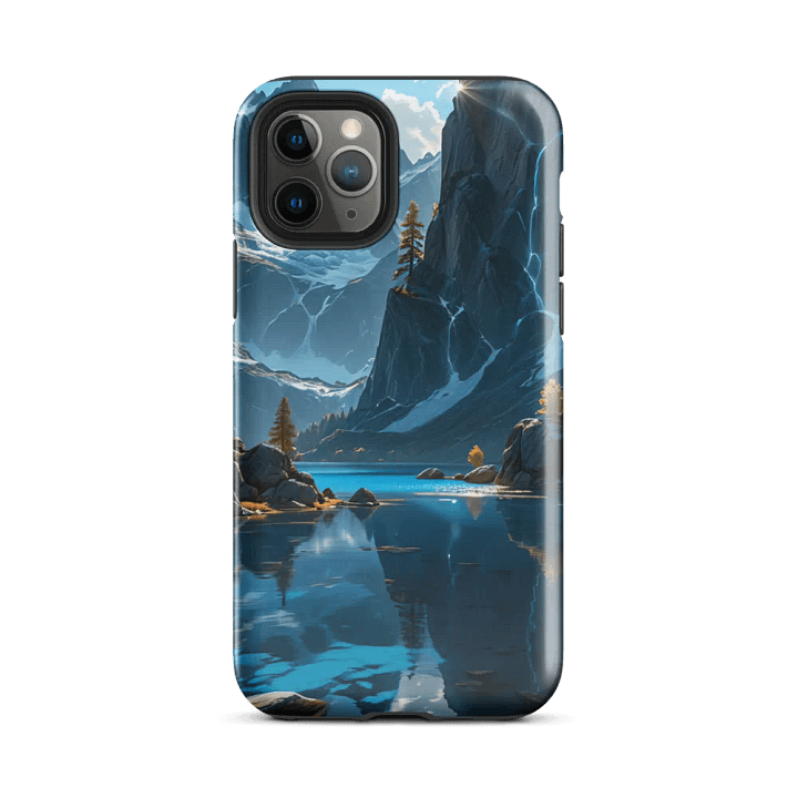 Majestic Mountain View iPhone Tough Case - Nature’s Tranquility Design product image (25)
