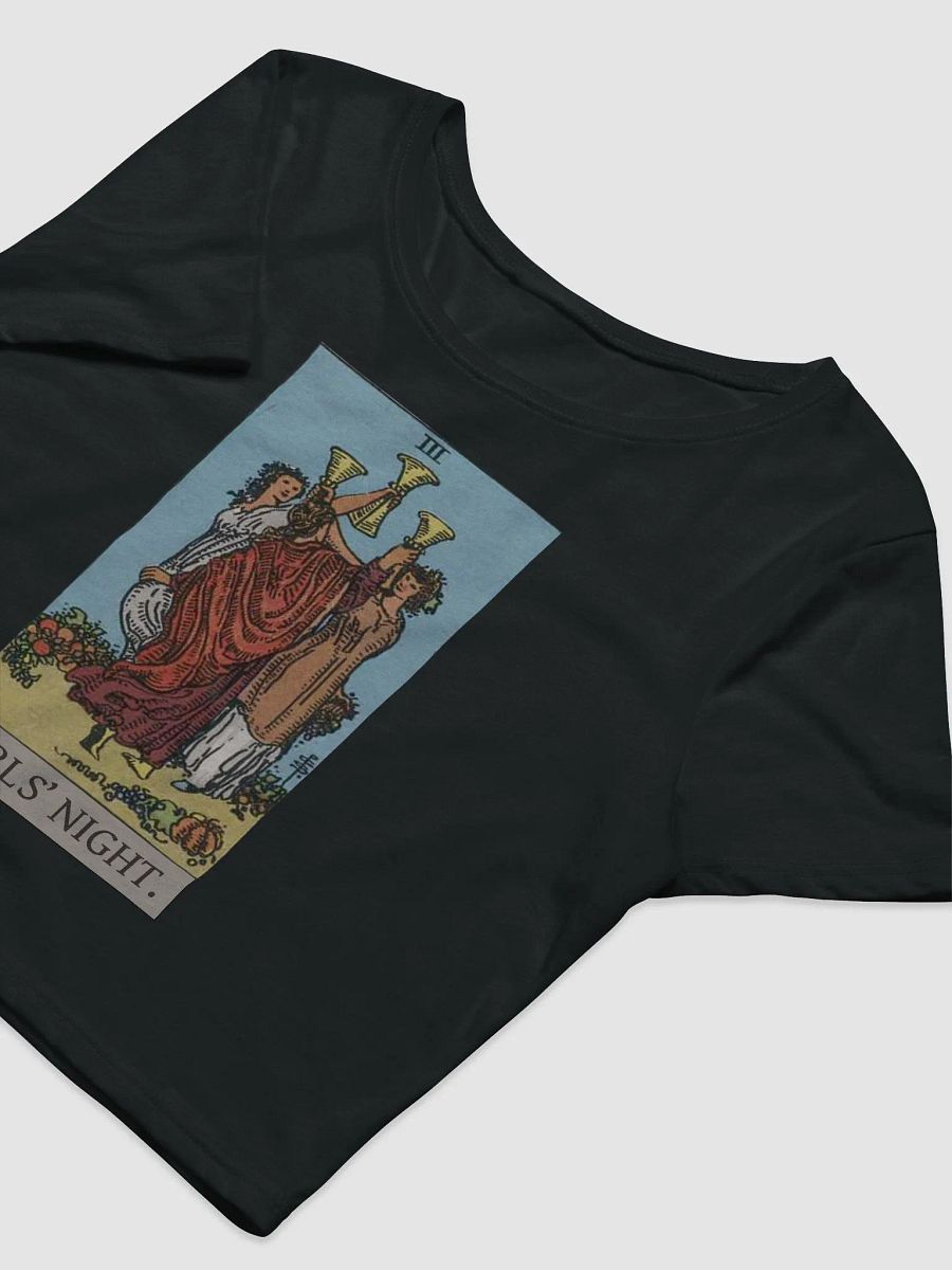Girls' Night Tarot 3 of Cups - Crop Top product image (9)