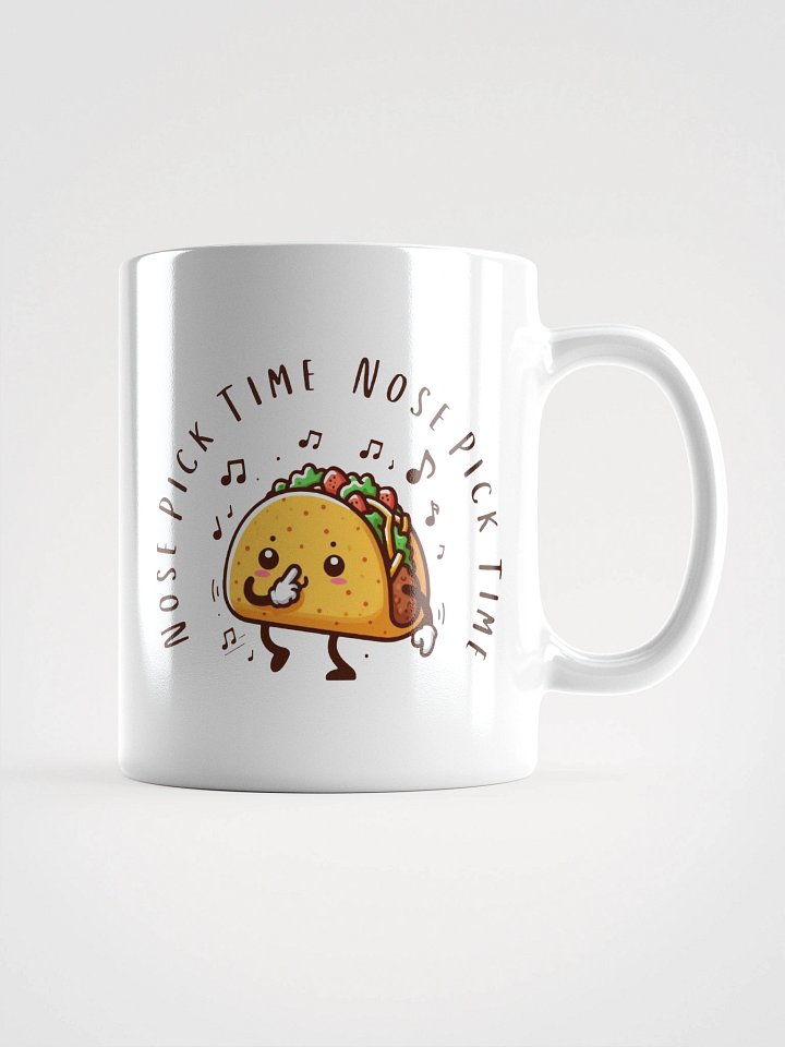 Nose Pick Time Taco Mug product image (1)