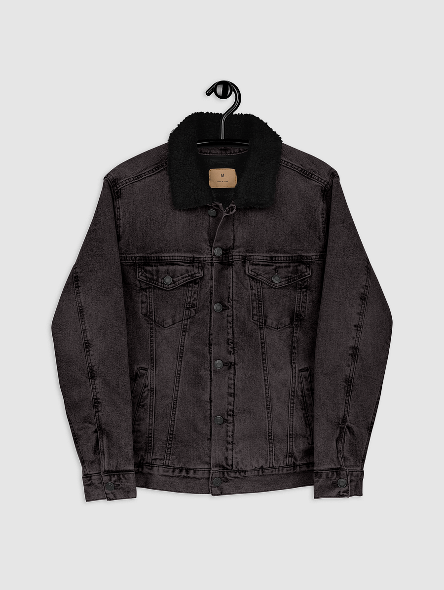 denim sherpa jacket product image (5)