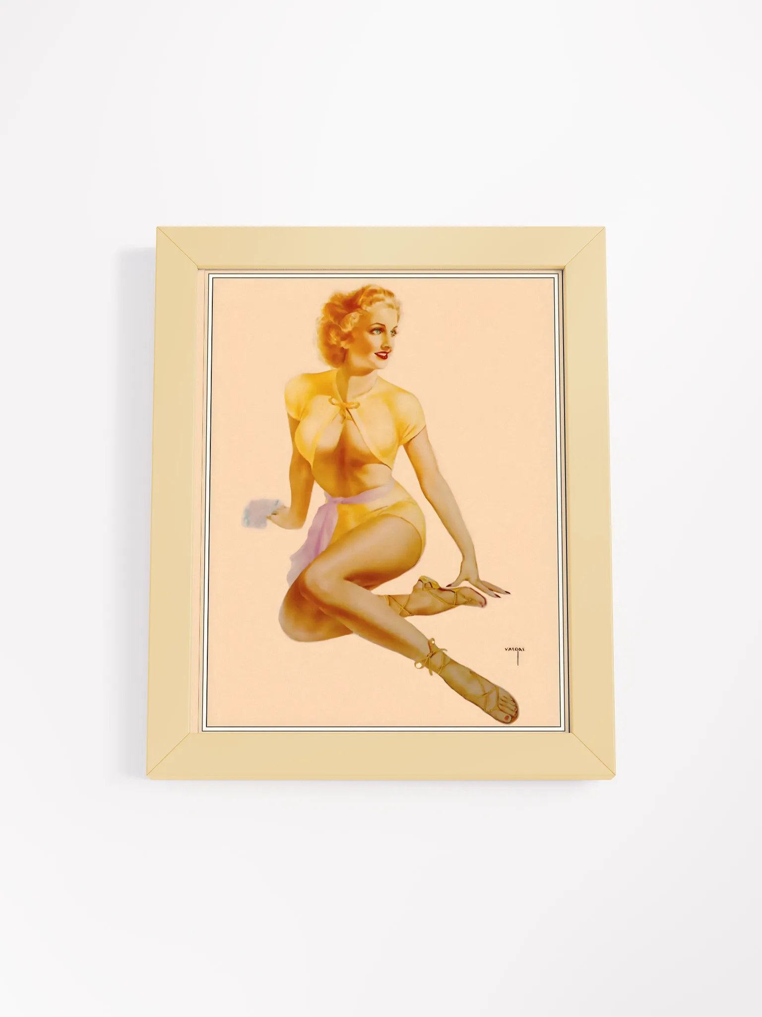 Vargas sultry Art Framed Matte Poster product image (7)